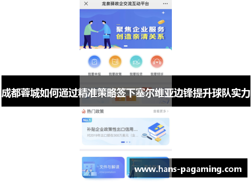 成都蓉城如何通过精准策略签下塞尔维亚边锋提升球队实力